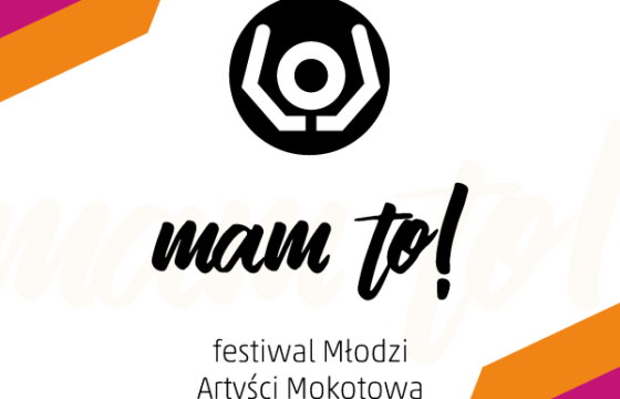 Grafika festiwalu Mam to Młodzi Artyści Mokotowa