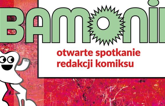 Grafika prokjetu Bamonie - otwarte spotkanie redakcji komiksu