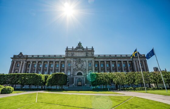 Budynek parlamentu w Sztkholmie